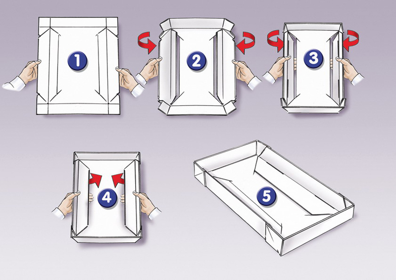 handling tray